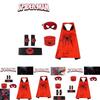 Spider-man Heldenumhang und Maske Halloween Cartoon Anime Launcher Handschuh Uhr Set