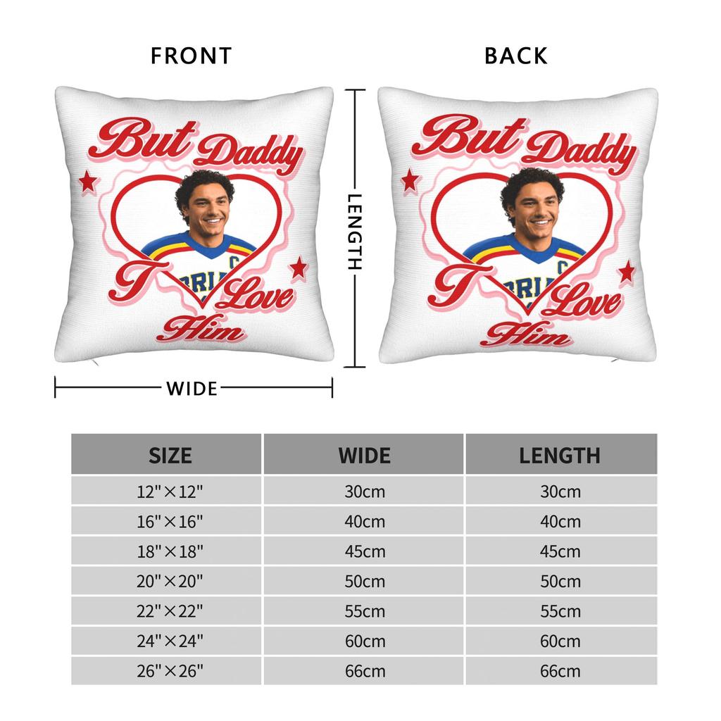 Pillow Cover Campus Briar University Daddy I Love Him Vintage Pillow Case For Sofa Bedroom Home Decor Pillowcases