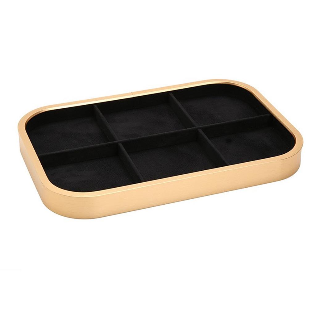 Elegant Jewelry Tray Organizers for Drawer Stackable Storage Case Home Accessory for Stylish Personalize Adornments