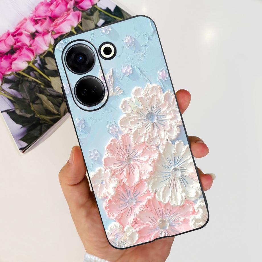 

For Tecno Camon 20 Pro 5G 4G Case Cover For Tecno Camon 20 Bumper Soft Silicone Phone Cases For Camon 20 Premier Fundas Dragon Camon 20 Premier