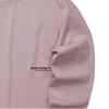 Skechers Solid Color Round Neck Loose Versatile Sports Sweatshirt Unisex Sweatshirt Wood-Rose L124U155-04JD