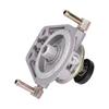 Diesel Fuel Filter Primer Pump, KIMISS 16401‑VC10D Aluminum Alloy Fuel Filter Base Diesel Fuel