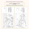 Ancient Style Coloring Book: Beauty's Drunken Flower Face