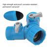 3/4'' Female Thread Shunt Valve Y-Shaped Quick Connector Garden Irrigation System Water Splitter Car Washing Water Controller