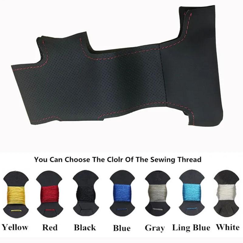Voor BMW Z4 E89 2009-2014 Handgestikt suède antislip slijtvast Auto Stuurwielhoes