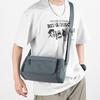 Minimalist Men's Crossbody Bag with Multiple Zipper Compartments for Urban Lifestyle