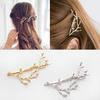 Cute Deer Horn Branch Hairpin Side Bangs Hair Clip Women Metal Barrette Gift
