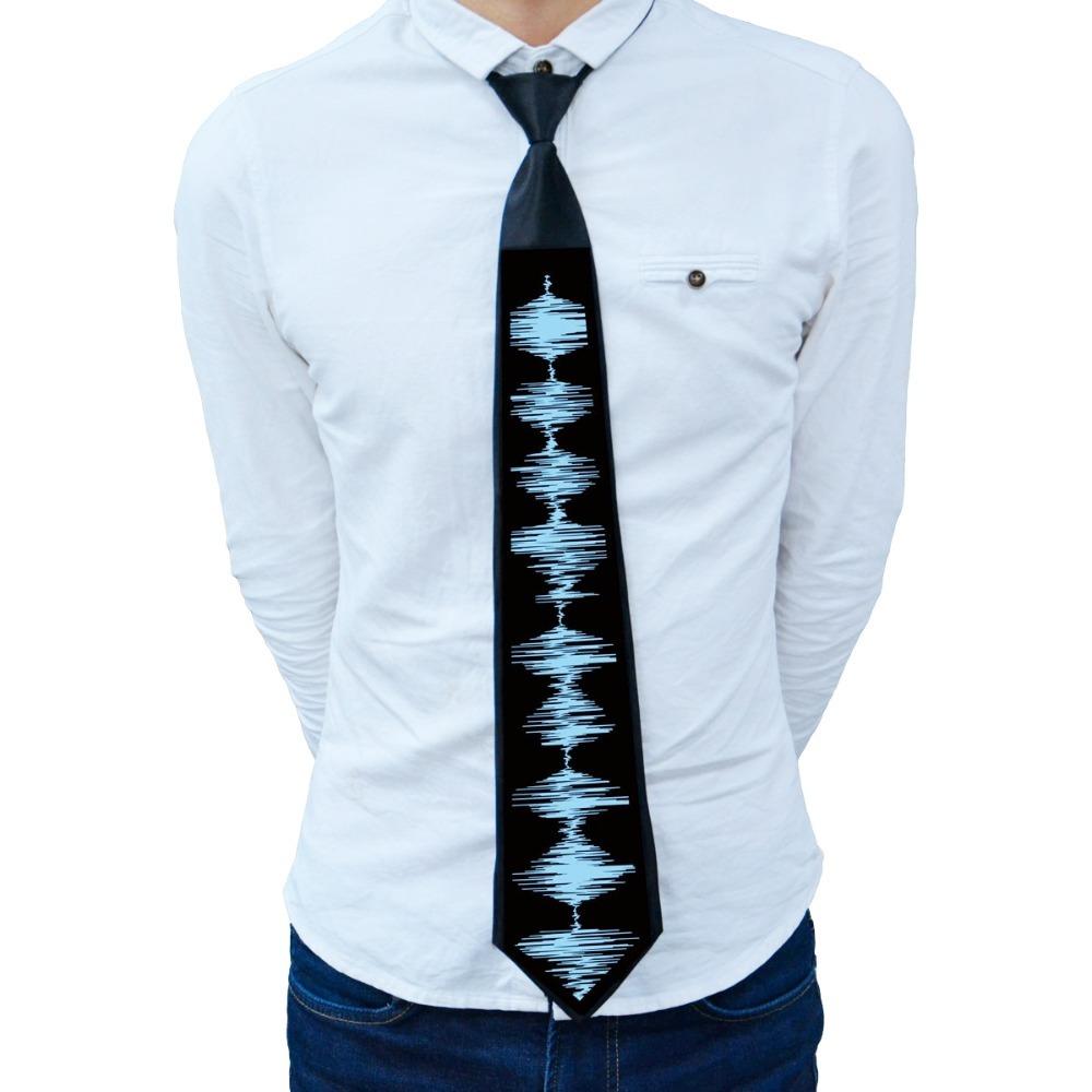 Adjustable Flashing Glow Rave Party Necktie Hip-hop Luminous Cravat  Night Club Bar Party Props