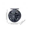 Fly Reel with Adjustable Drag Strong Fishing Reliable for Anglers