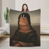 Marcus the Worm Funny Meme  Plush Blanket Girls Boys  Flannel Throw Blanket For Living Room Warm Soft Quality Bedspread
