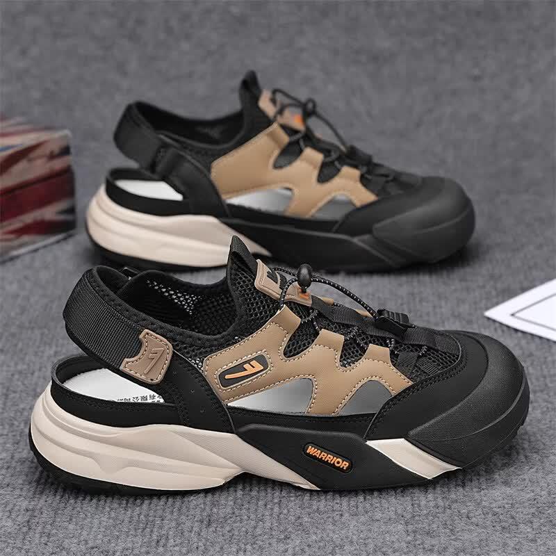 Warrior Men s Mesh Breathable Thick-Soled Stream Trekking & Casual Shoes 42