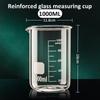 Glass Measuring Cup High Borosilicate Clear Scale Cup Heat-resistant Laboratory Beaker Household Kitchen Baking Measuring Tools