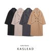 Kaslead Women's Clothing Loose Unisex Style Coat Overcoat