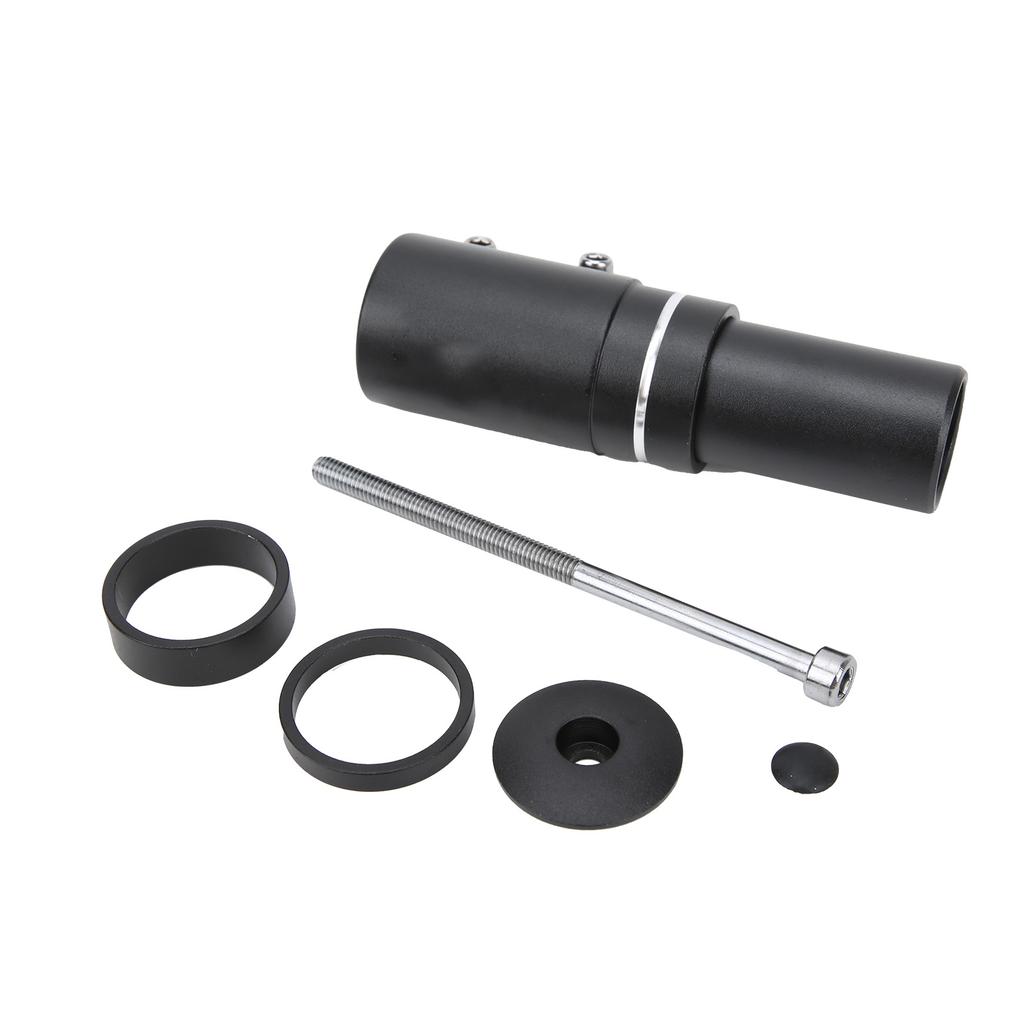 ENLEE Bike Stem Riser Fork Stem Extender Aluminium Alloy Bicycle Handlebar Head Up Adapter for Mountain Bike115mm