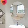 Frameless Aluminum Alloy Glass Bathroom Makeup Mirror