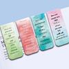 5PCS Magnetic Scriptures in the Bible Magnetic Bookmarks For Cafe Creative Books Readers Office Supplies Community Dormitory