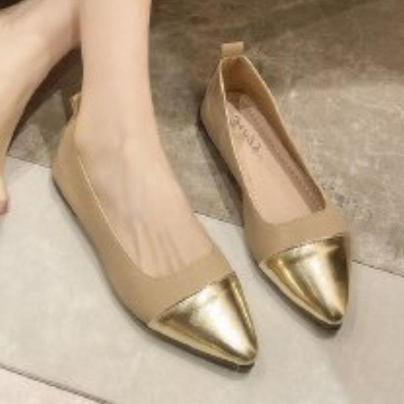 Fashion 2025 New Ladies Shoes Shallow Women's Flats Fashion Belt Buckle Hot Sale Daily Plus Size Best Seller Comfortable Flat Low Heels