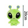 Dingle Plushie Green Alien Plush Toy, Space Series Stuffed Animal, 21cm Educational Gift for Kids