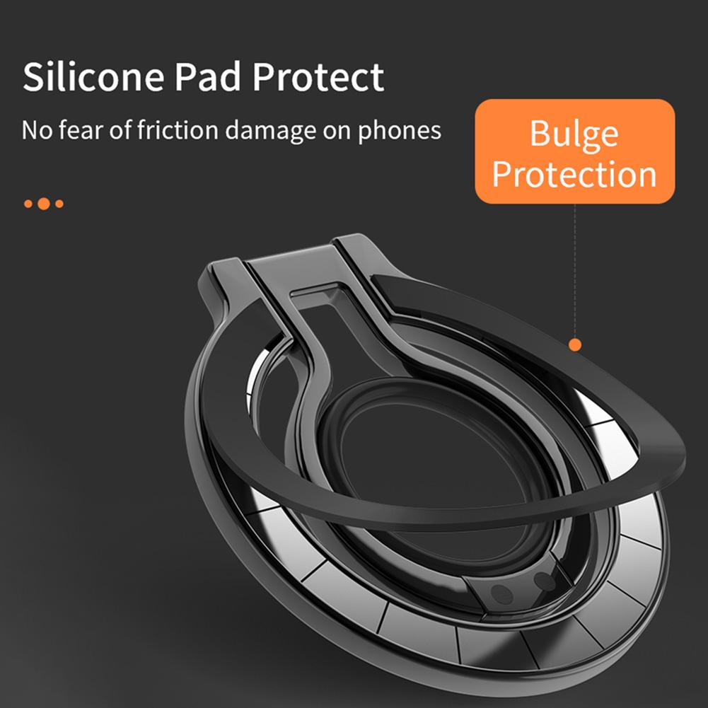 Magentic Phone Ring Holder 360 Degree Rotation Phone Ring Kickstand Adjustable Phone Grip Holder Stand for MagSafe Accessories