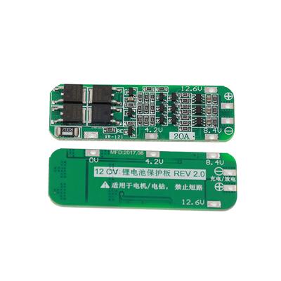 12V 12.6V 18650 Li-Ionen Lithium-Batterieladegerät PCB BMS Schutzplatine für Bohrmotor 12.6V Lipo-Zellenmodul
