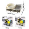 Large Capacity Countertop Seasoning Box Rotatable Condiment Box Practical Sugar Salt Jar  Kitchen