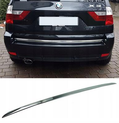 BMW X3 X-3 E83 - CHROME STRIP Chrome-plated Flap 4