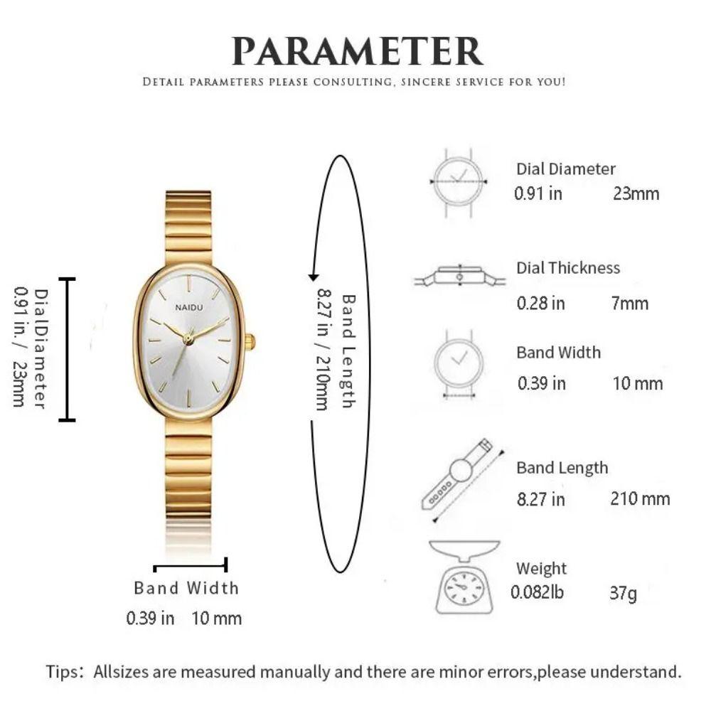 Portable Ladies Business Watches Exquisite Vintage Female Clock Women's Quartz Watch  Daily Use
