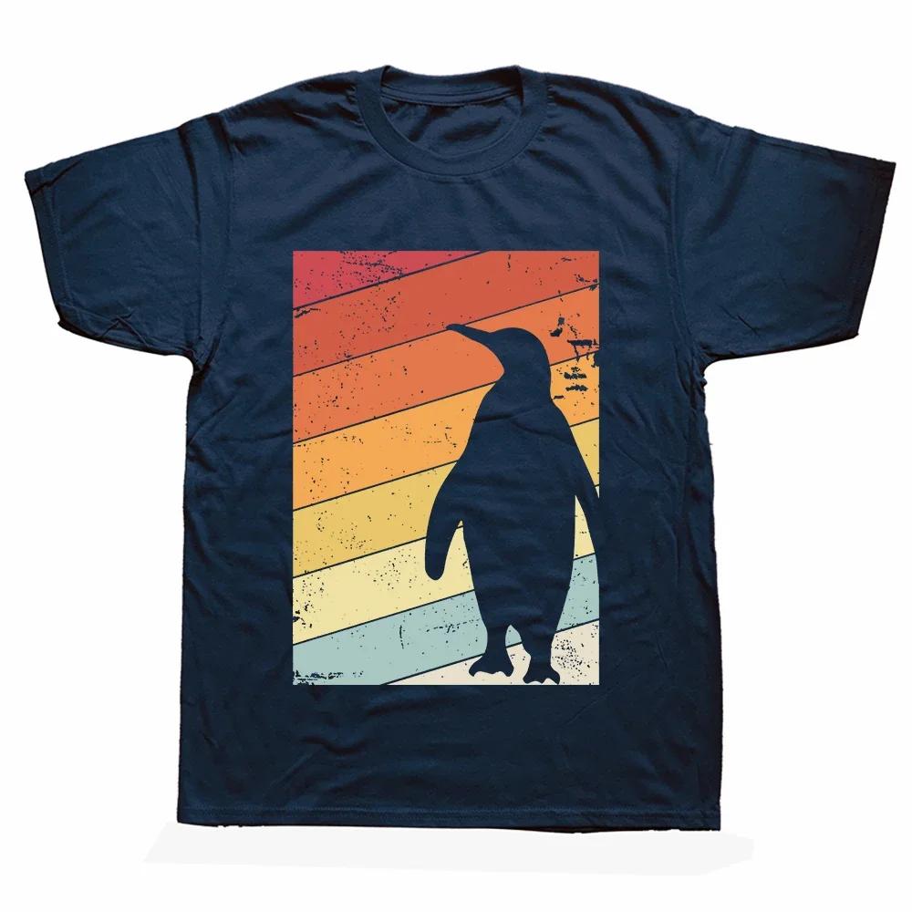 Penguins of the World Funny Animals Cute Penguin Tee Tops Round Neck ShortSleeve Fashion Tshirt Clothing Casual Basic Tshirts