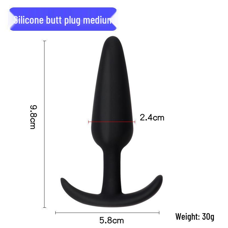Silicone Wearable Anal Beads Plug for Women
