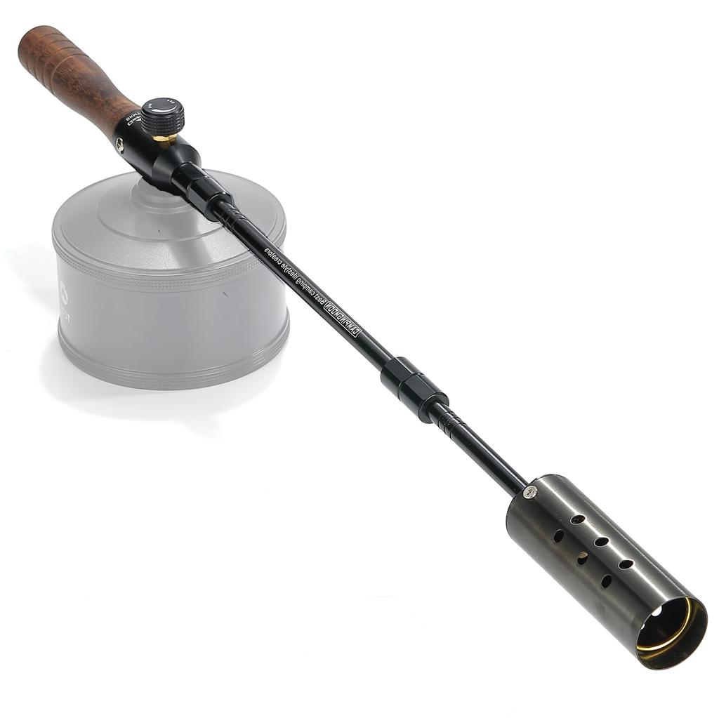 CAMPING MOON Fireman Giga Power 2-Way Torch with OD to CB Can Adapter, Igniter, and Storage Case (BKMT-3955/I-1010)