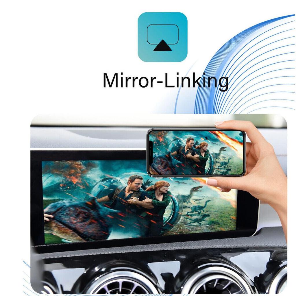 Sinairyu Wireless CarPlay Android Auto DAB DVR HDMI  Mirror-Link Compatible For Mercedes Benz A B V GLA Class NTG 6.0 System