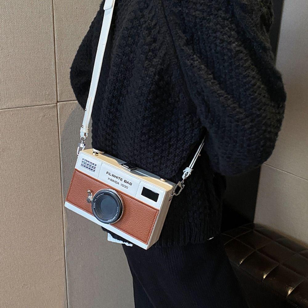 Large Capacity Funny Box Bag Small Bag Camera Shoulder Bag Portable Party