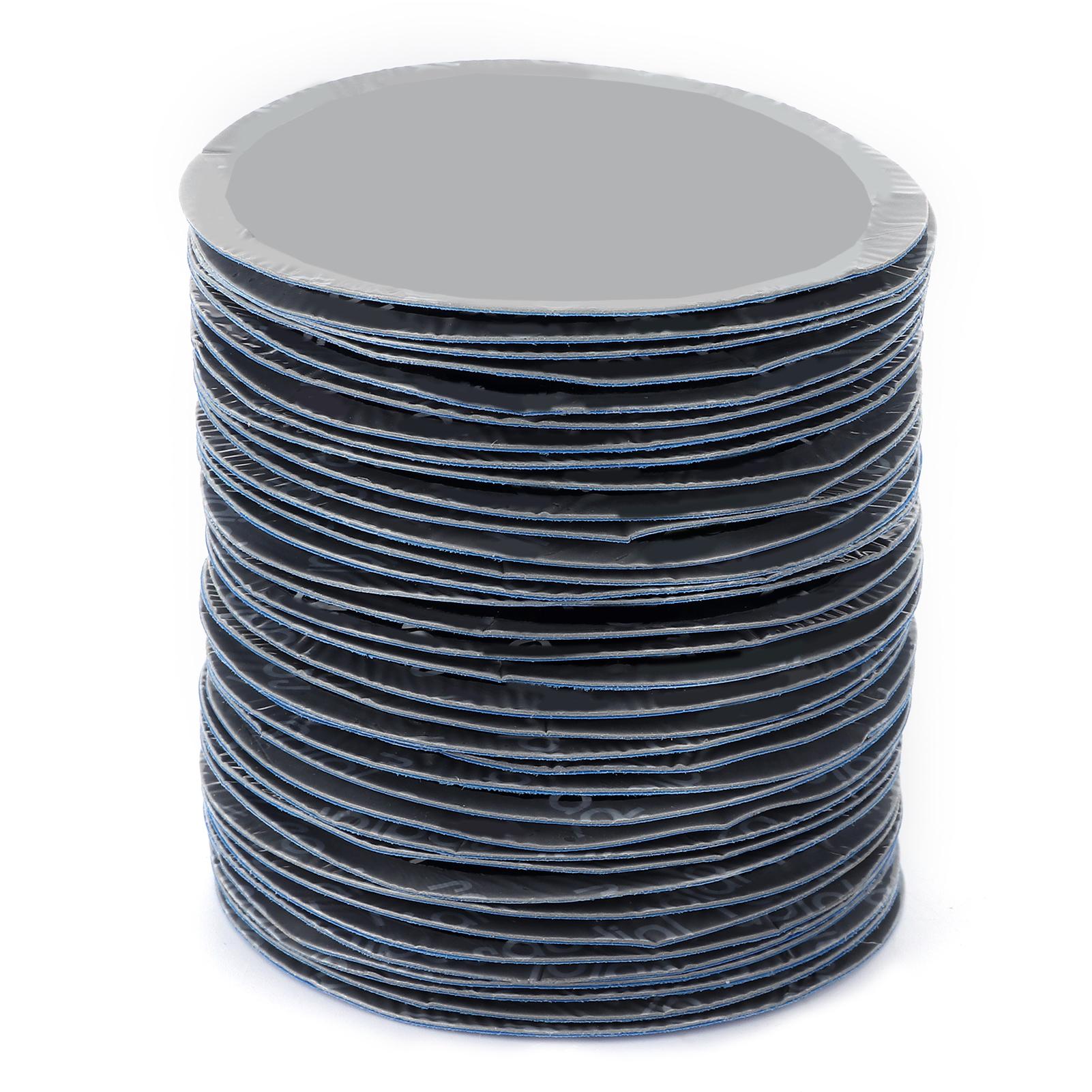 

36Pcs Universal Tire Repair Patch Rubber Stick Tool 80mm Dia for Tyre Repairing Car Motorcycle