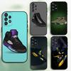 Schuhe Sport Basketball Handyhülle Für Samsung Galaxy A20,A21s,A22,A31,A32,A52,A53,A72,73,A80 Weiche Schwarze Hülle