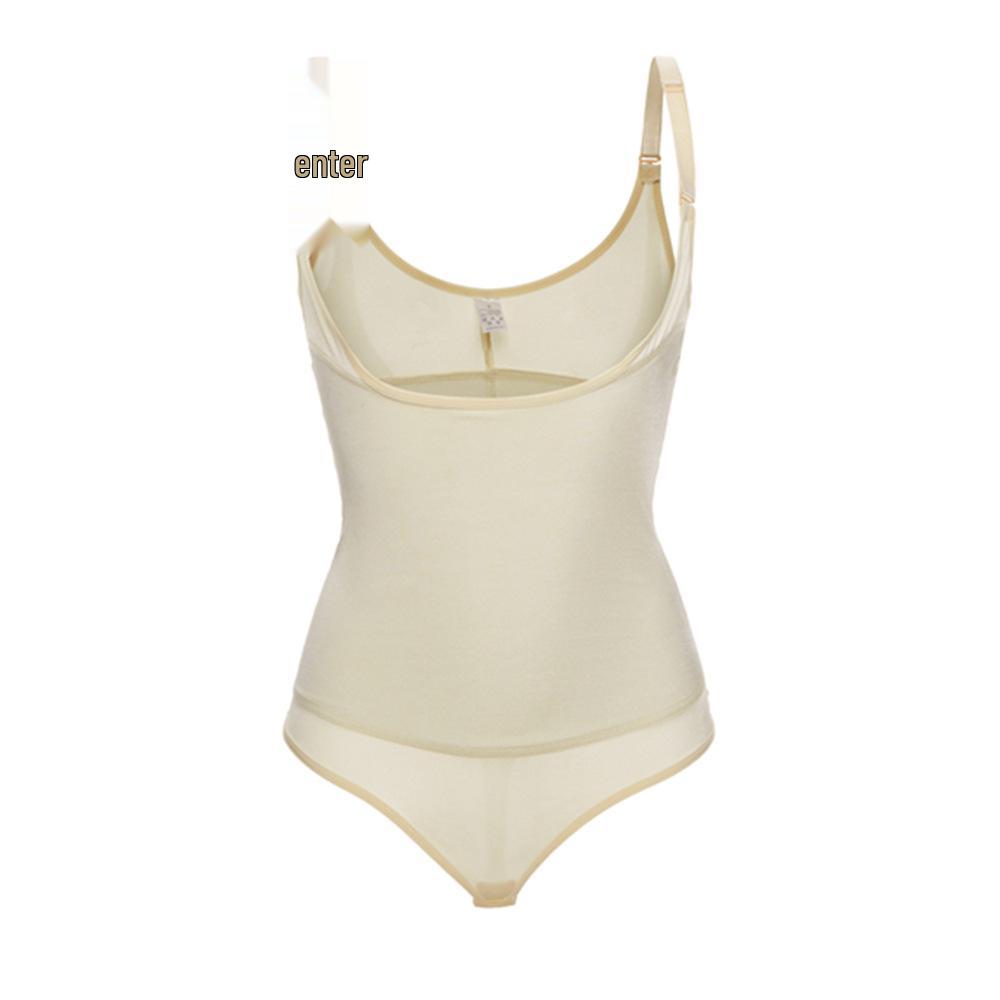 Latex Rubber Crotchless Bodysuit with Abdomen Control and Butt Lift