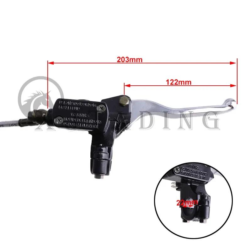 Motorcycle Front/Rear Disc Brake Master Cylinder For 2 Stroke 47 49CC ATV Dirt Bike Go Kart Pocket Bike Quad Goped Scooter Moped