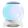 Acvariu meduză sferă rotundă cu spectacol de lumini LED transparent pentru decorațiuni de birou