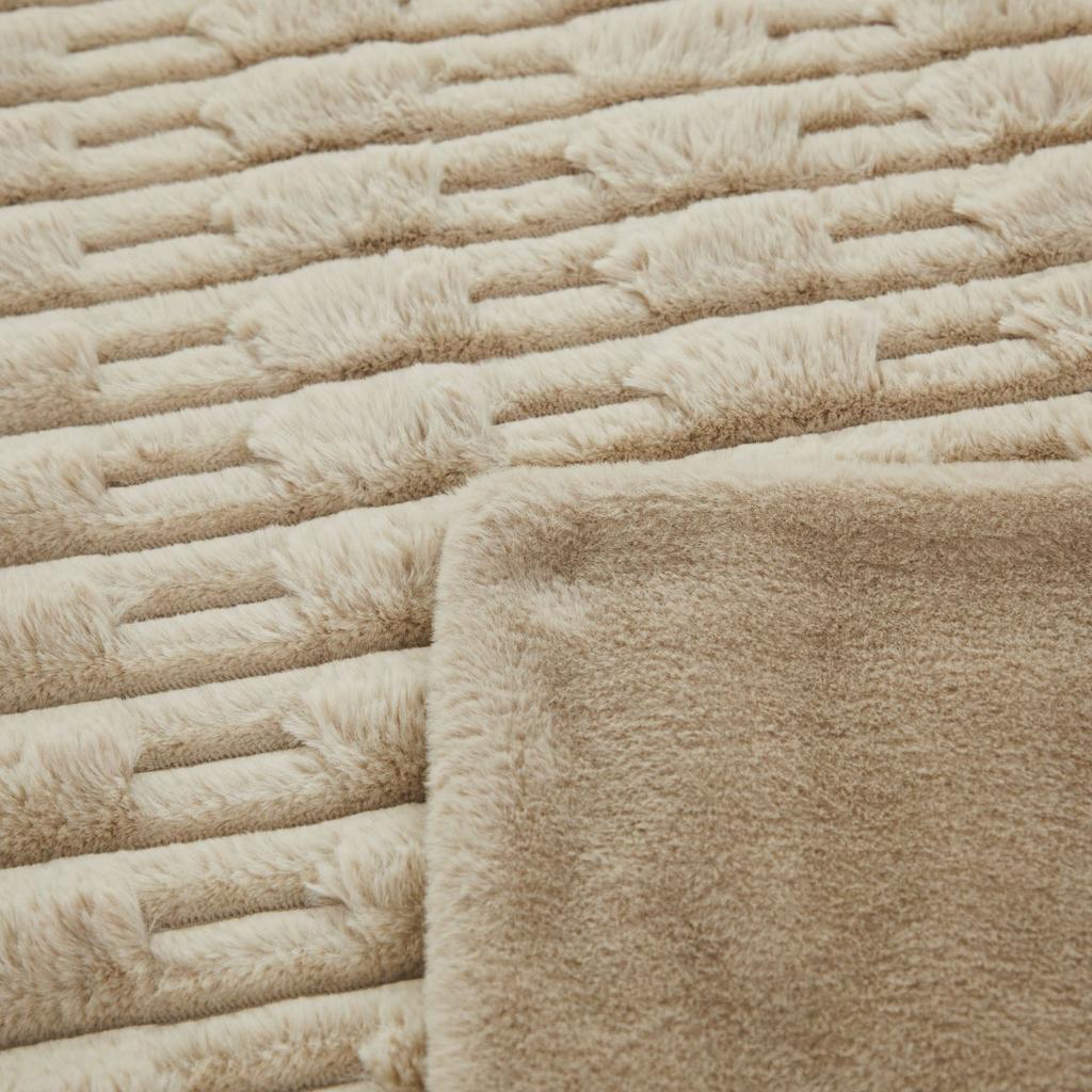 Double Layered Thick Solid Color Warm Blanket