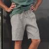 Leinenbekleidung für Herren Natürliche Leinenhosen für Herren Zeitgenössische Bequeme Qualität Weiches Leinen Tasche Farbe Shorts