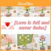 Educational Flower Assembly Toy Innovative Plant Building Blocks For Kids Abs Plastic Material