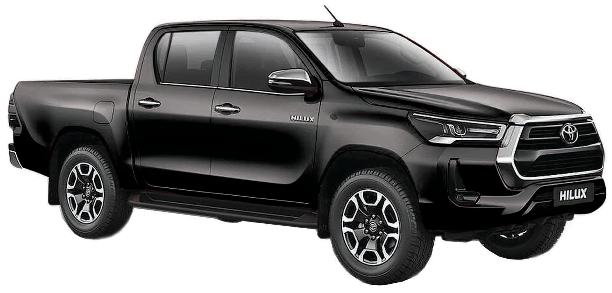 

Kyosho Maisto 1/27 Scale Toyota Hilux Black Finished Model MS32920BK