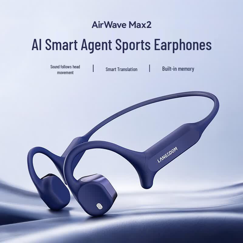 Lanston AirWave Max2 Air Bone Conduction Sports Earphones