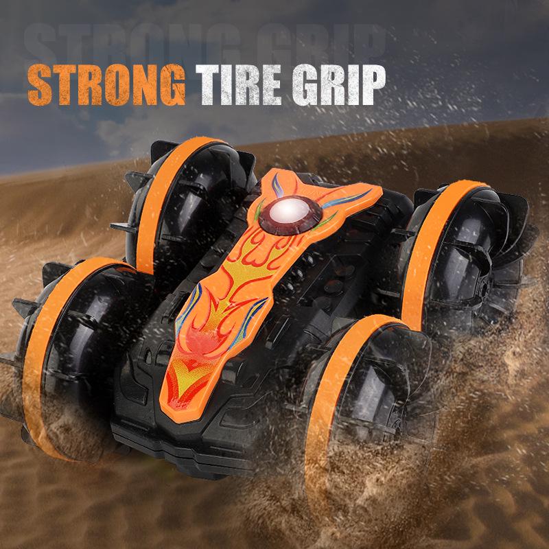 2.4G Dual-Sided Amphibious Remote Control Car with Gesture Control
