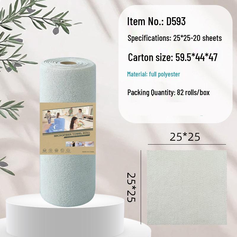 Thick Tearable Kitchen Towels - Absorbent & Easy-to-Clean Dishwashing Wipes
