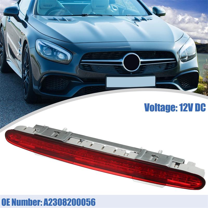 For Mercedes-Benz Sl R230 Sl500 Sl600 Sl63 2001-2012 High Mounted Brake Light Assembly Rear Roof 3Rd Brake Light A2308200056