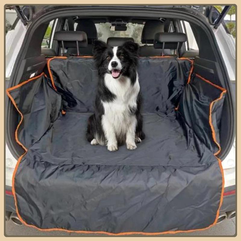 Dog Car Seat Cover Waterproof Pet Cat Carriers Travel Mat Hammock for Small Medium Large Dogs Car Rear Back Protector Safety Pad