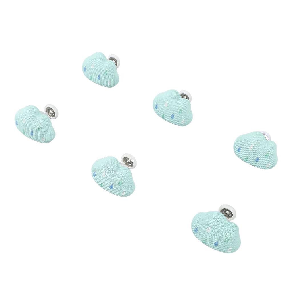 16 Stück Bettdecken-Nadeln Verhindern Verrutschen der Bettdecke Abnehmbare Wolkenform Bettdecken-Knopf-Clips für Bettdecke