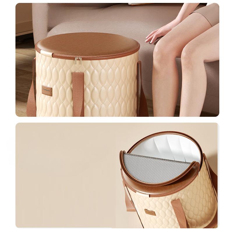 1pc Foldable Footbath Bag and Heighten Footbath Bucket Household High Temperature-resistant Footbath Portable Footbath Artifact