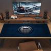 Hertha BSC Großes Mauspad Große Gaming-Tischmatte Rutschfest Laptop Tablet Großes Mauspadd XXL Matte Mini-PC Spielmatte Mit Verriegeltem Rand