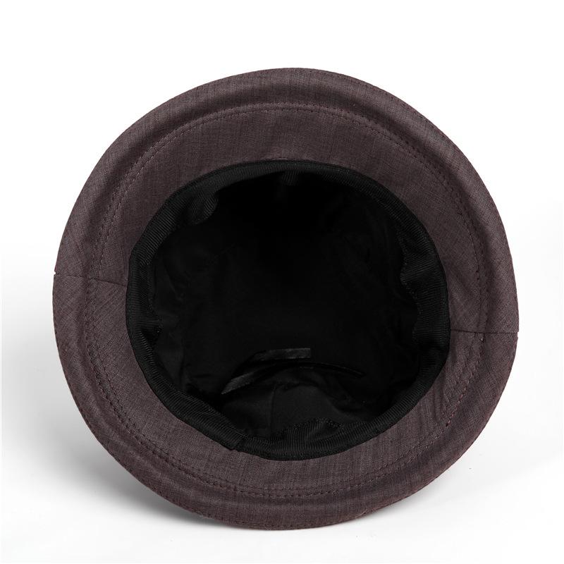 Elderly Hat Women Spring and Autumn Day Mother Bucket Hat Thin Cloth Hat Old Man Hat Grandma Summer Old Lady Hat